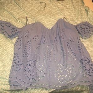 Francesca's Collections Tops - Off the shoulder blouse Francesca's Collections Tops - Off the shoulder blouse